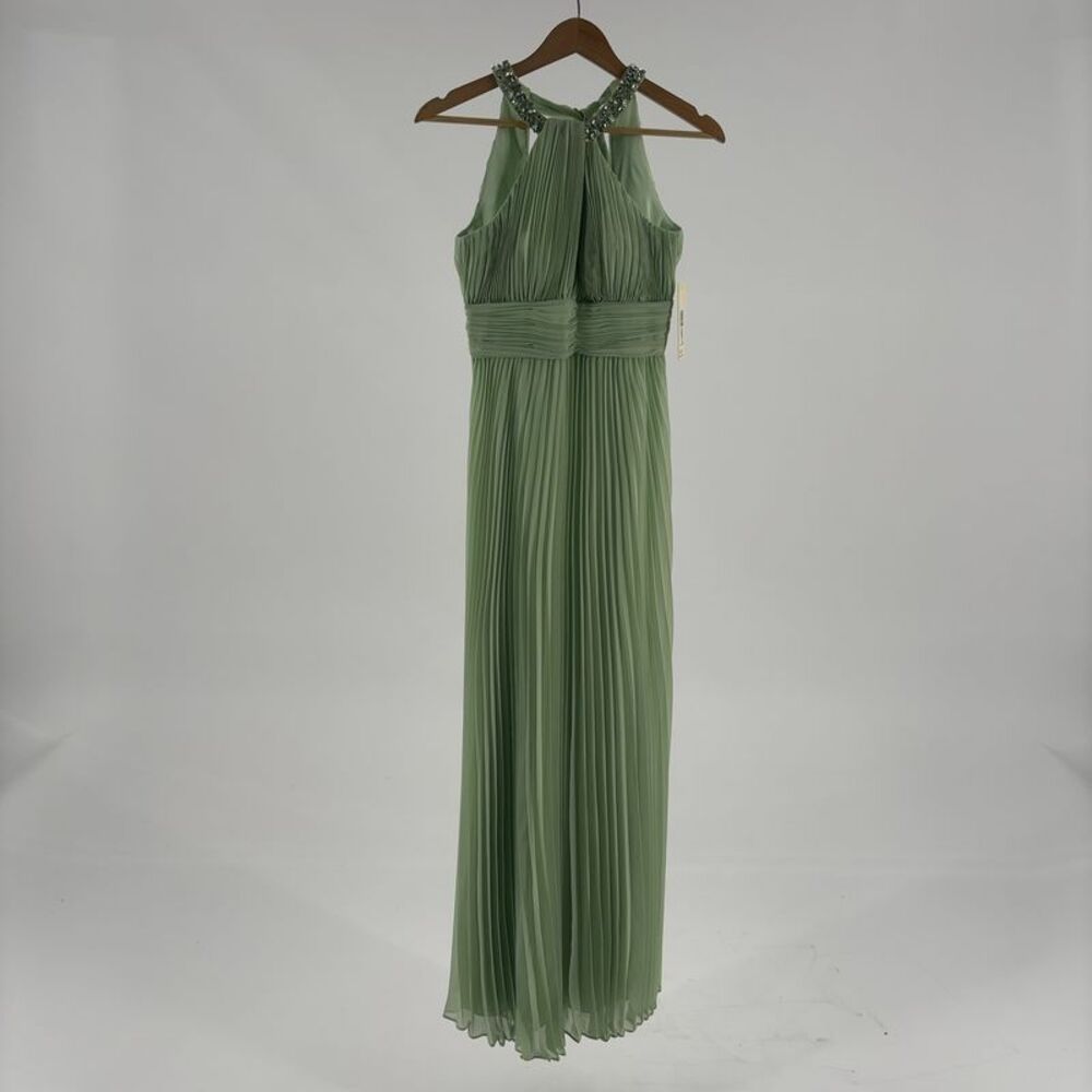 Eliza J Embellished Neck Strap Gown